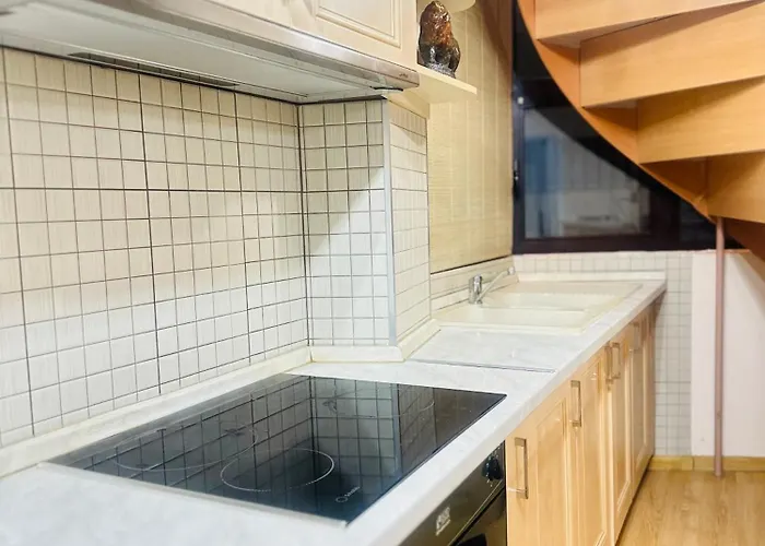 アパート Duplex Apartment-balcony-city Center -7 Guests ティラナ