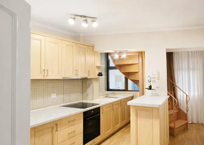 Duplex Apartment-balcony-city Center -7 Guests * ティラナ